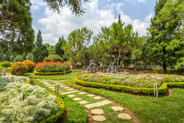 Obraz premium Flower Park in Dalat, Vietnam