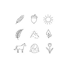 Nature’s Trace line art inspires peaceful moments