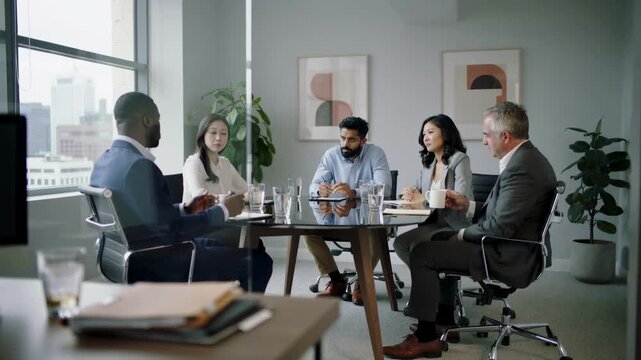 Business Meeting Collaboration Teamwork Office