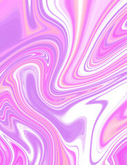 A vibrant abstract background featuring swirling patterns of pink, purple, and white, resembling liquid marble or marbled paper.