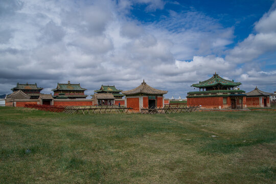 Fototapeta The city of Karakorum is the capital of the Mongol Empire.