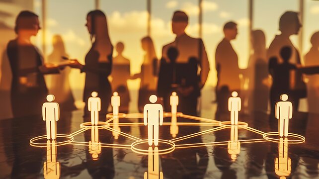 Power of networking and collaboration in business for success and growth online now - Powered by Adobe