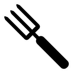 Garden Fork Silhouette