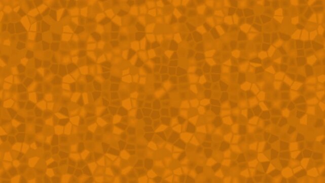 Liquid Glass Texture Motion on Dark Orange Background