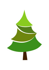 vector christmas tree