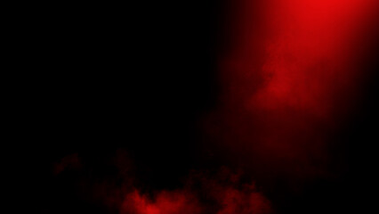 Fototapeta premium Abstract smoke misty fog on isolated black background. Texture overlays. Design element.