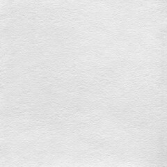 Blank white watercolor drawing paper texture background.