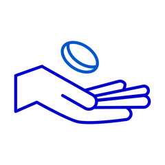 Hand Holding Coin Payment