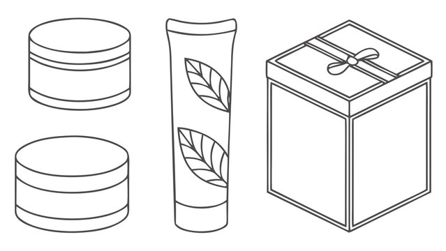 Packaging dieline & label templates bundle