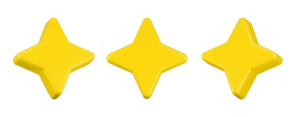 spark generic gradient 3d rendering icon yellow color