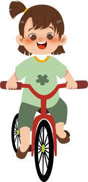 Kid with bike