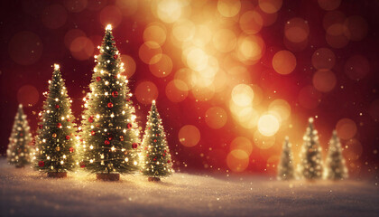 christmas tree with lights