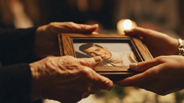 4K Passing Memory Photo Frame 4K