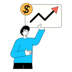 Digital Business Concept Illustration