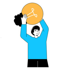 Digital Business Concept Illustration