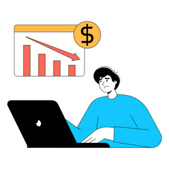 Digital Business Concept Illustration