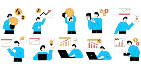 Digital Business Concept Illustration