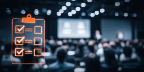 Feedback at conferences promoted reflection, review of talks included survey analysis for rating, satisfaction, and audience opinion