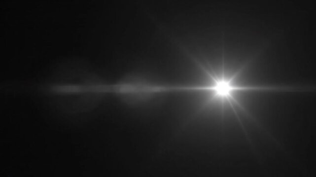 a delicate horizontal wave of soft white light flare drifting over a deep black background the glow blooms outward with subtle smooth illumination creating a calm minimalist and atmospheric abstract v
