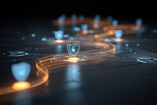 Secure digital data transfer using encrypted data pathways for safe information communication in a modern network environment