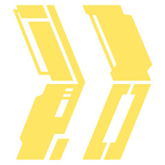 Arrow Futuristic Element