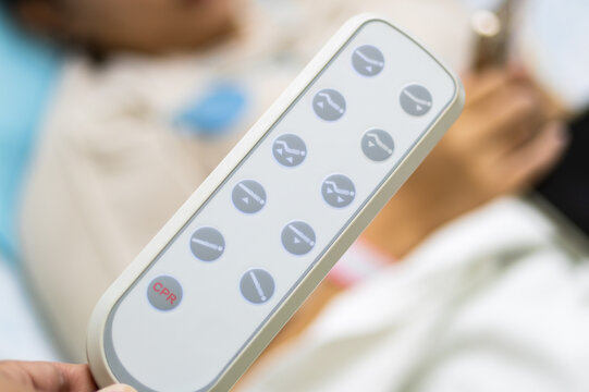 Patient care equipment hospital room medical tools calm environment close-up view health concept