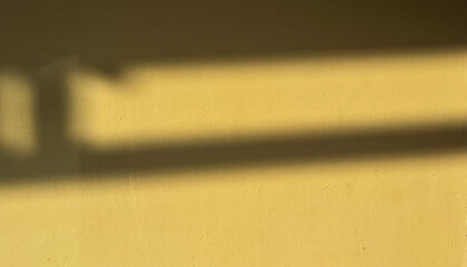 Orange wall interior background, studio and backdrops show products with shadows. text insertion...