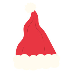 Christmas Santa Hat Illustration