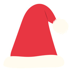 Christmas Santa Hat Illustration