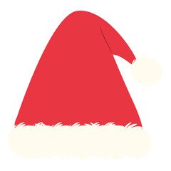 Christmas Santa Hat Illustration