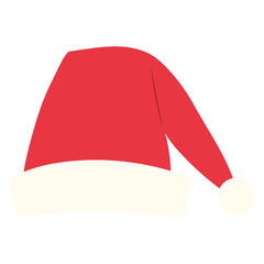 Christmas Santa Hat Illustration