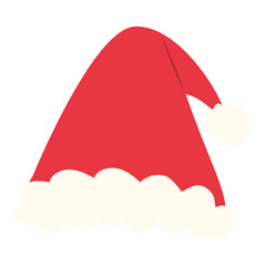 Christmas Santa Hat Illustration
