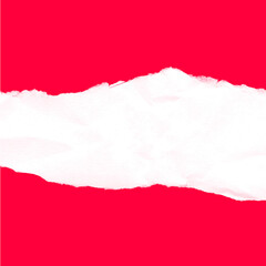torn paper background, black hole in white paper