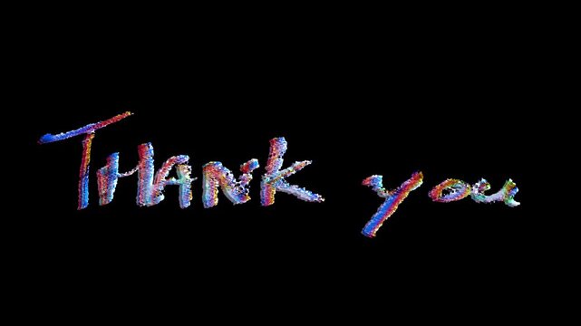 Thank‑you message in warm hand‑drawn animation, suitable for outros or gratitude screens.