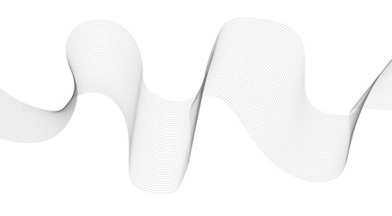 Seamless pattern with waves Abstract white paper wave background, Abstract wave element for design. Digital frequency track equalizer.