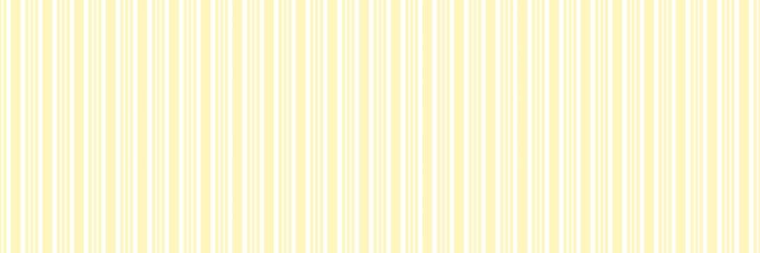 ​Pale yellow and white vertical stripes seamless pattern. A gentle, sunlit, and cheerful background perfect for baby showers, nursery decor, easter, spring themes, and simple website design elements.