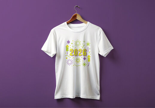 2026 New Year Tshirt Design