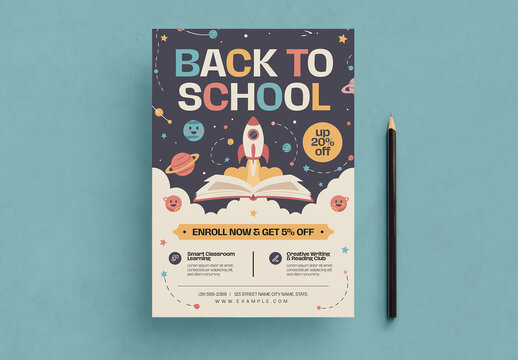 Back To School Flyer Design