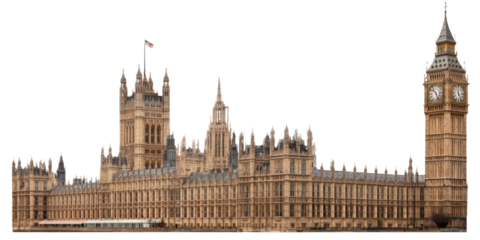Majestic Houses of Parliament and Big Ben, iconic London landmark and symbol of British history