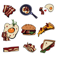 bacon vector