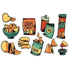 chips vector