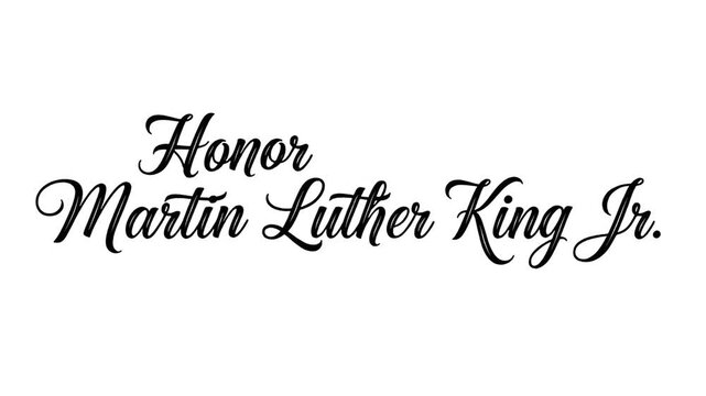 Honoring Martin Luther King Jr. with a powerful message. - Powered by Adobe