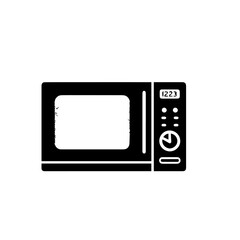 Fototapeta premium Stylish Microwave Oven Vector Design