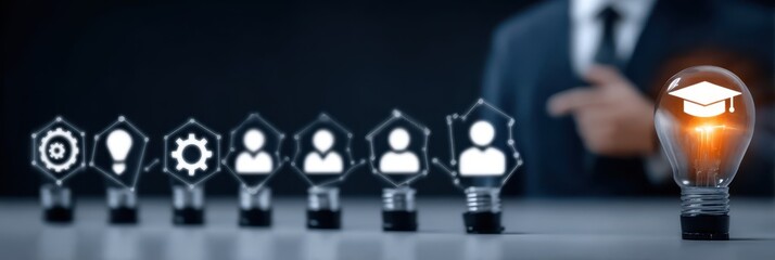 The education system integrates innovation into learning, with instructors leading reform and preparing students for graduation