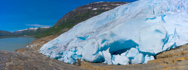 Trekking Tour zum Svartisen Gletscher