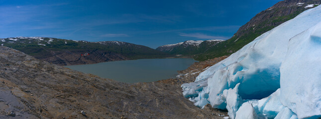 Trekking Tour zum Svartisen Gletscher