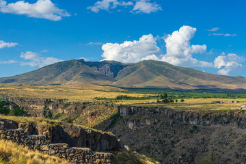 view from the top of the mountain