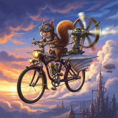 silhouette of a bicycle