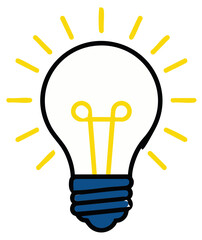 light bulb vector illustration