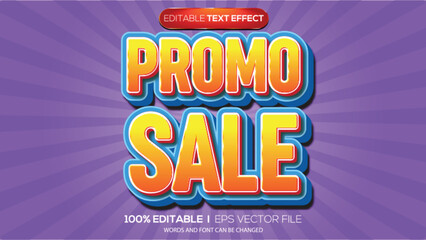 Fototapeta premium 3d text effect offer sale theme